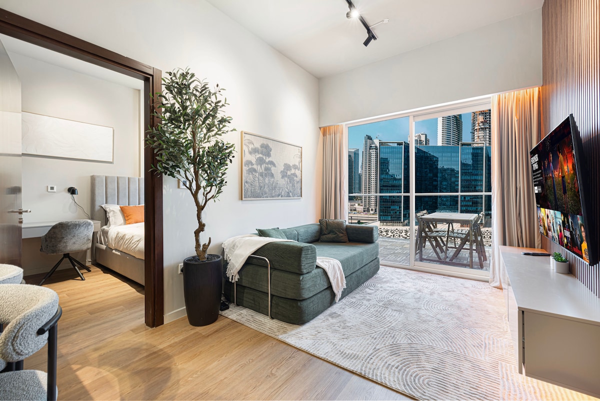 Near Dubai Mall with LED side Burj View