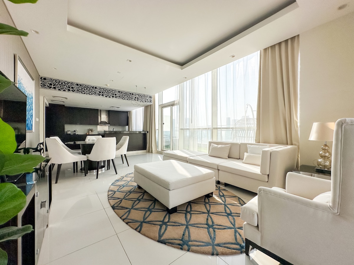 Panoramic Burj View Sky High Penthouse 1BR by SBH