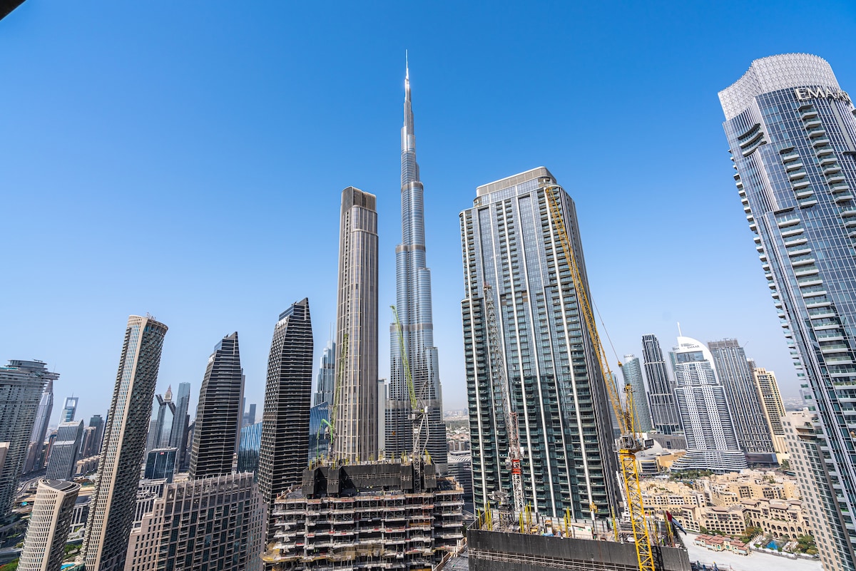 Wake up to Burj Khalifa views in Downtown Dubai UAE